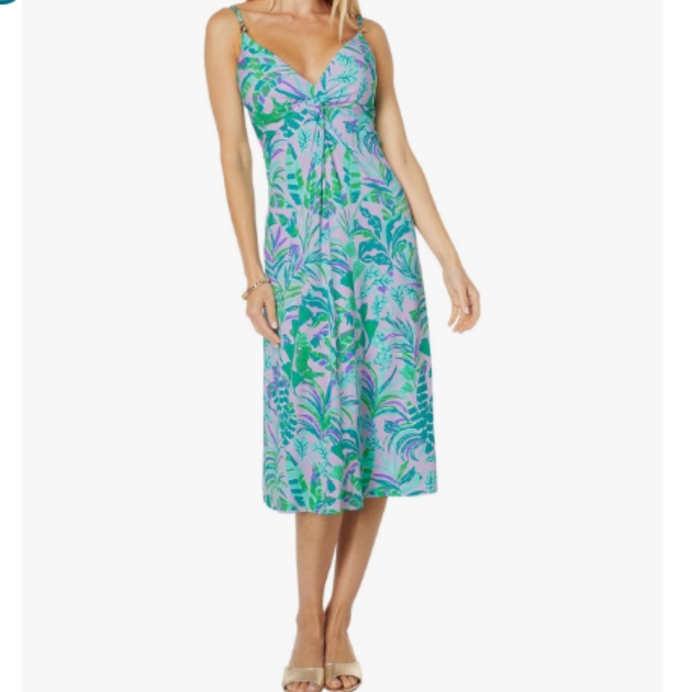 Lilly Pulitzer Quaid Midi Dress Size 0 NWT